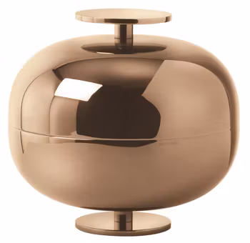 Centerpiece D 24 cm, H 22 cm Gio Ponti pvd rom, 1 st/frp FRANKHUGO