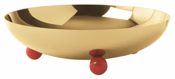 Skål D 26 cm, H 7 cm Penelope pvd guld, 1 st/frp FRANKHUGO