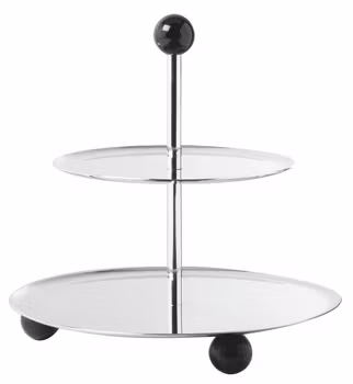 Kakfat, 2 våningar D 22 cm, H 22 cm Penelope silverpläterad, 1 st/frp FRANKHUGO
