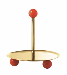 Kakfat D 16 cm, H 17,5 cm Penelope pvd guld, 1 st/frp FRANKHUGO