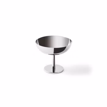 Glasskopp 9 cm Madame S/Steel, 1 st/frp FRANKHUGO