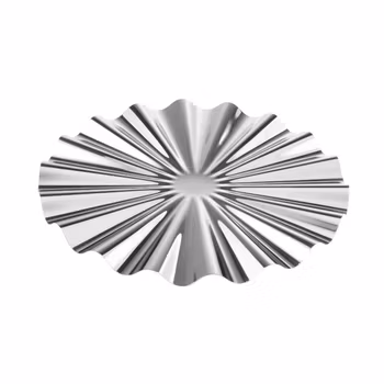 Uppläggningsfat D 33 cm, H 0,6 cm Kyma silverpläterad, 1 st/frp FRANKHUGO
