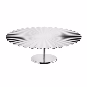 Ställ D 28 cm, H 8,5 cm Kyma silverpläterad, 1 st/frp FRANKHUGO