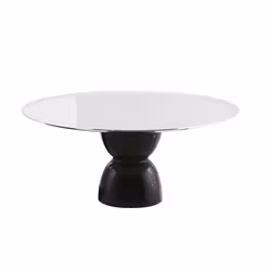 Ställ D 22 cm, H 9,5 cm Madame silveprläterad, 1 st/frp FRANKHUGO