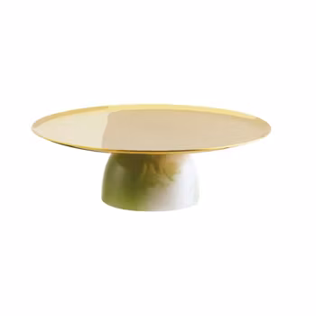Ställ D 16 cm, H 5 cm Madame pvd guld, 1 st/frp FRANKHUGO