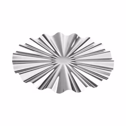 Uppläggningsfat D 31 cm, H 1,6 cm Kyma S/Steel, 1 st/frp FRANKHUGO