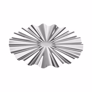 Uppläggningsfat D 31 cm, H 1,6 cm Kyma S/Steel, 1 st/frp FRANKHUGO