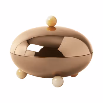 Centerpiece D 20,5 cm, H 16,5 cm Penelope pvd rom, 1 st/frp FRANKHUGO
