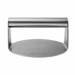 Hamburgerpress rostfritt stål D14cm, 1 st/frp FRANKHUGO
