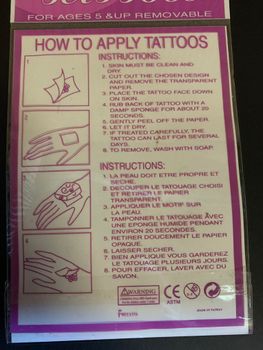 Fjärilstattoo 3