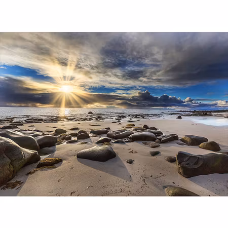 Sol vid stranden