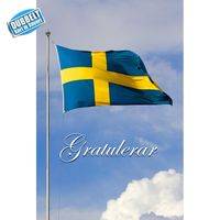 Gratulerar - Flagga