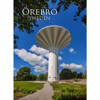 Vykort - Örebro Svampen