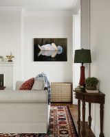 Sleeping Swan - canvas