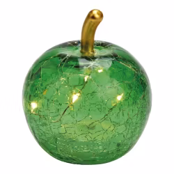 Kristall Äpple ljusslinga 5 led