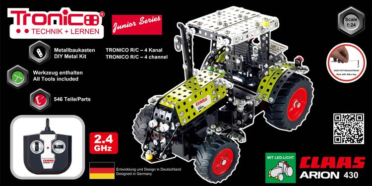 Claas Arion 430 med Kontroll 1:24