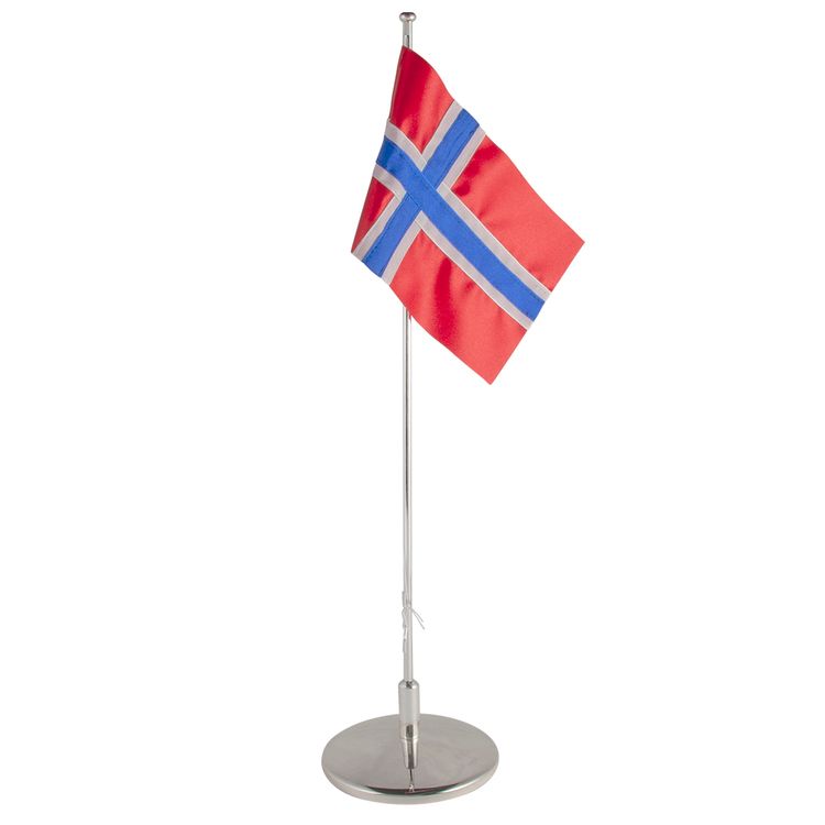Flaggstång med flagga