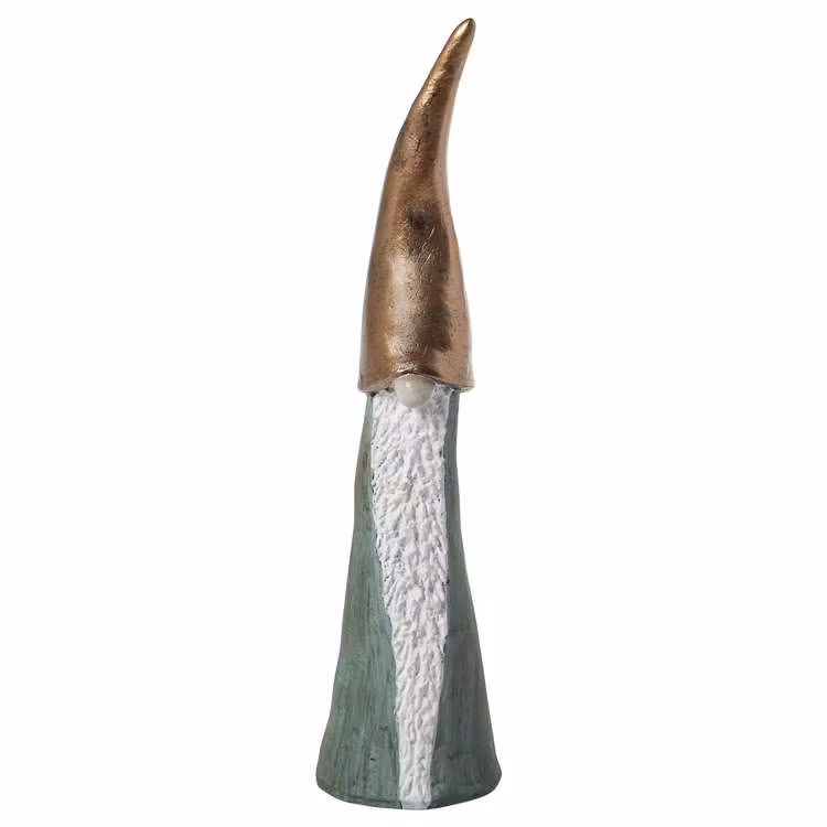 Långa Tomten metall 21 cm