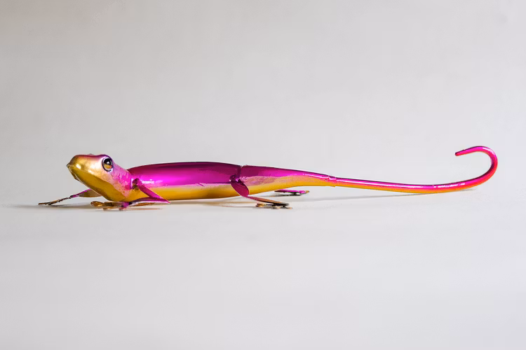 Gecko ödla rosa