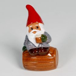 Tomte på Öltunna