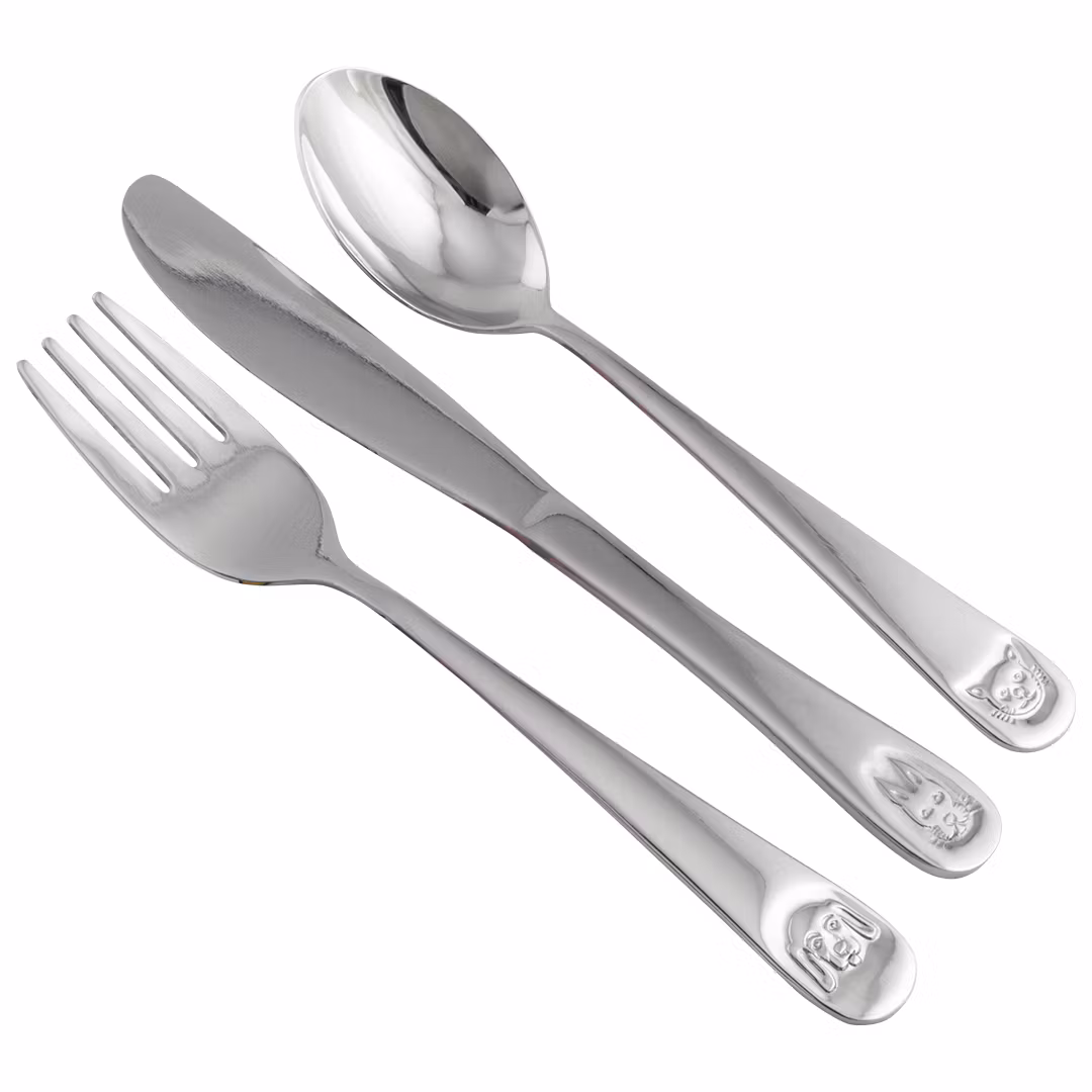 Bestick Glada Djur 3 del