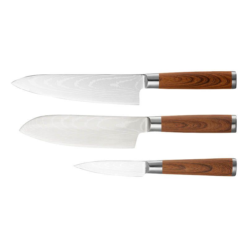Knivset Yari 3 delar