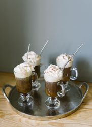 Irish coffee set