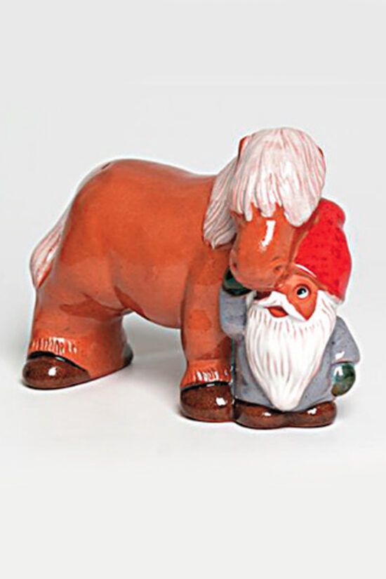 Tomte med Häst