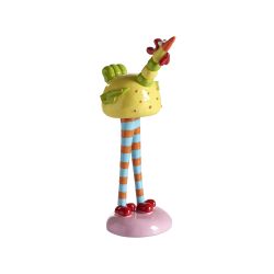 Tupp på ben Gul