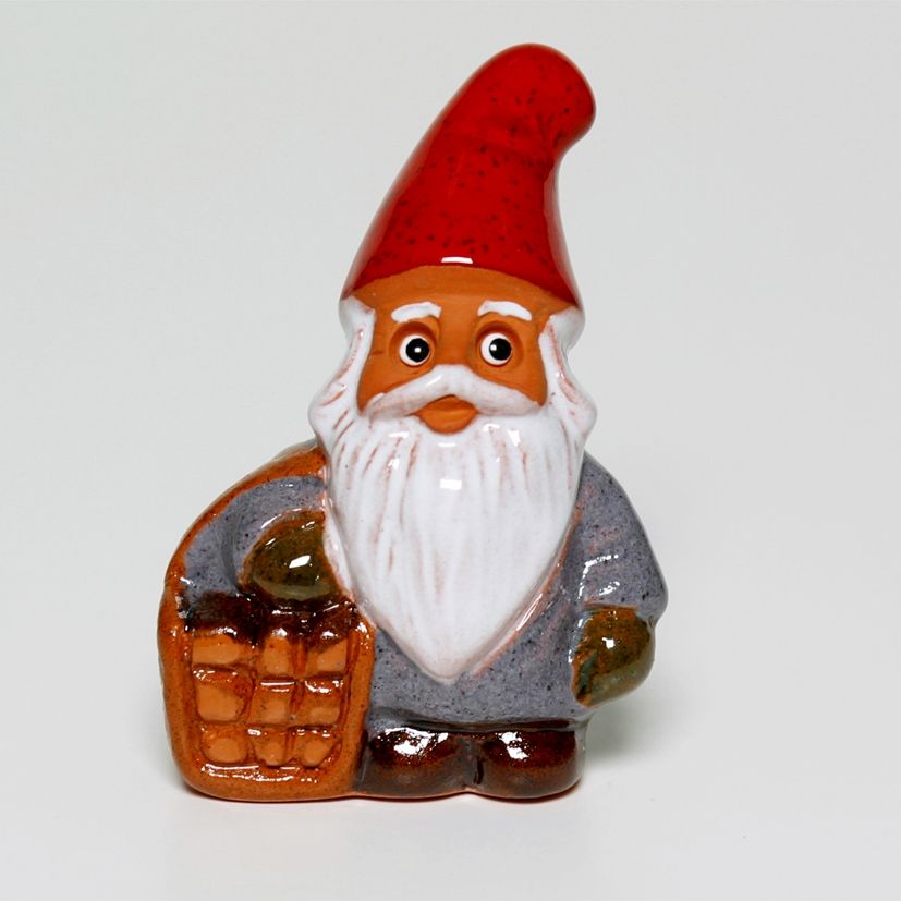 Tomte med Vedkorg