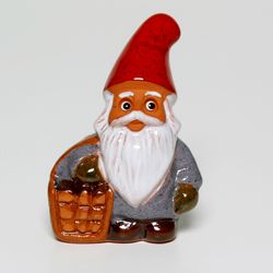 Tomte med Vedkorg