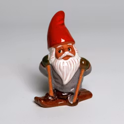 Tomte på Skidor
