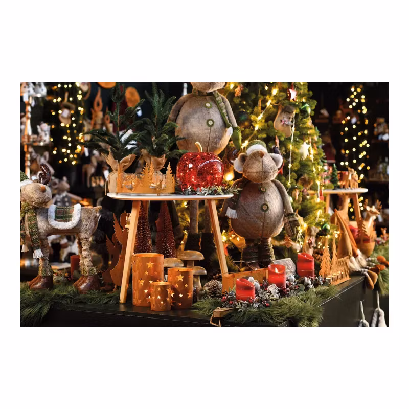 Kristall Äpple Ljusslinga 20 led