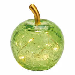 Kristall Äpple ljusslinga 5 led