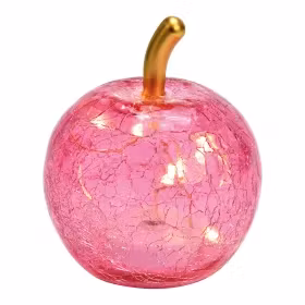 Kristall Äpple ljusslinga 5 led