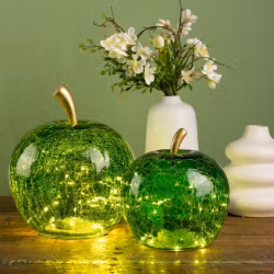 Kristall Äpple ljusslinga 30 led