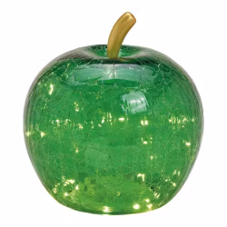 Kristall Äpple ljusslinga 30 led