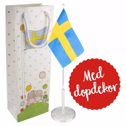 Namngivning Flaggstång med Flagga