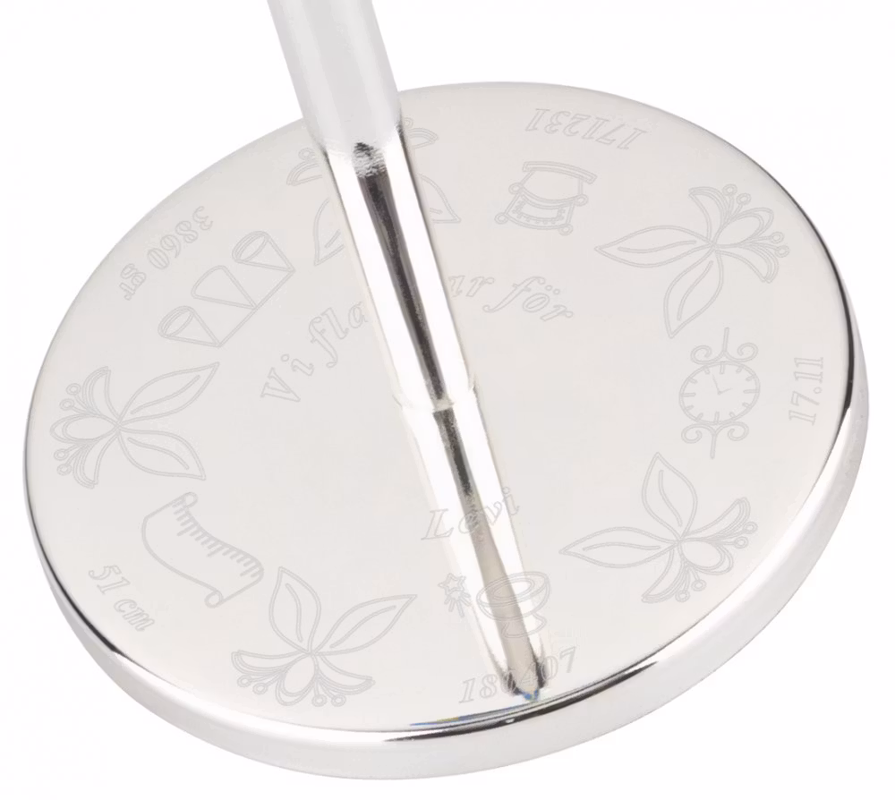 Namngivning Flaggstång med Flagga