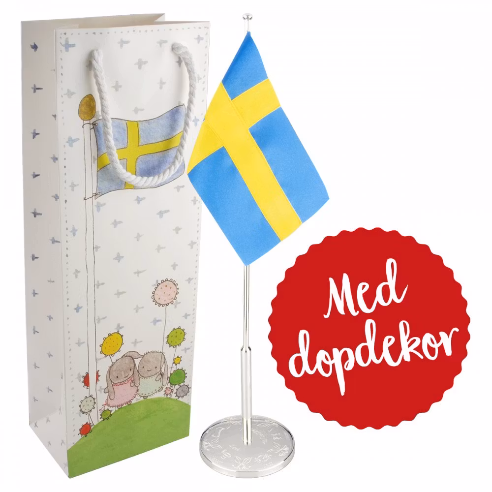 Namngivning Flaggstång med Flagga