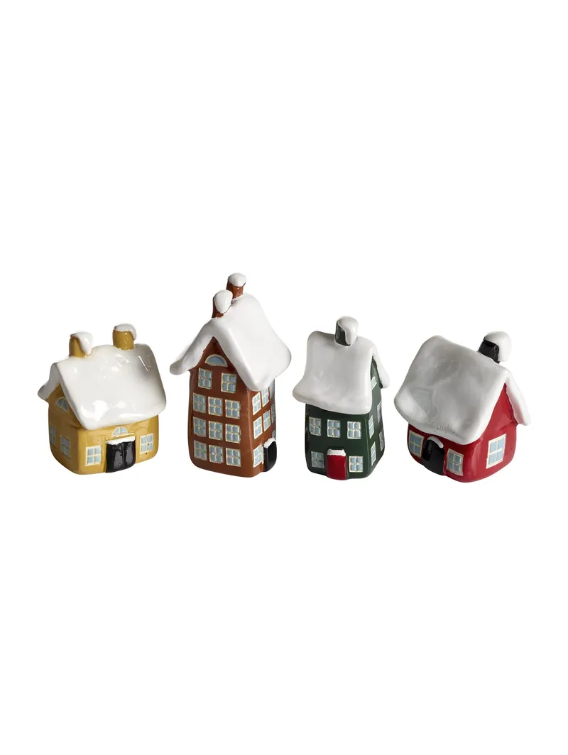 Vinter Hus 4 styck