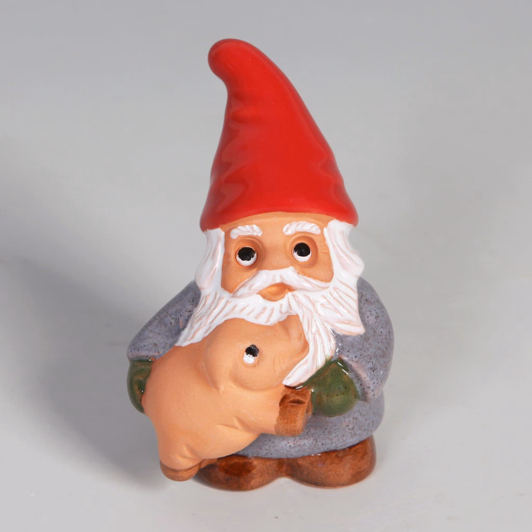 Tomte med gris