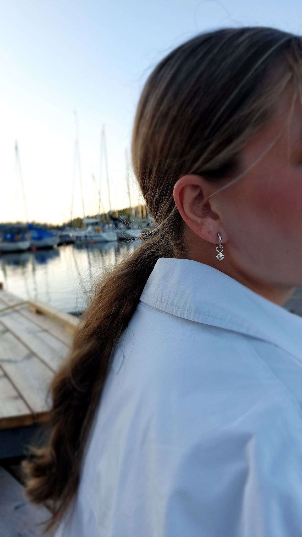 Örhängen "Shell"