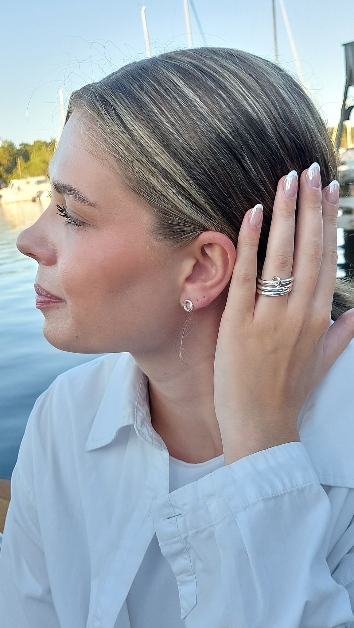 Örhängen "every day" modell mindre