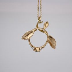 Ringhållare rött guld