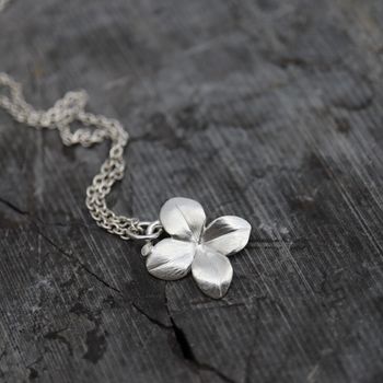 "Lyckoklöver" Silver