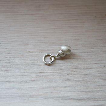 "Lilla Snäckan" hänge i silver