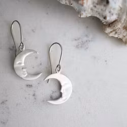 "Mångubbar" örhängen i silver