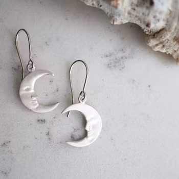 "Mångubbar" örhängen i silver