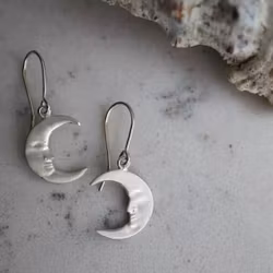 "Mångubbar" örhängen i silver